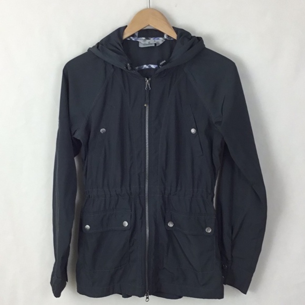 ATHLETA Green Rain Jacket